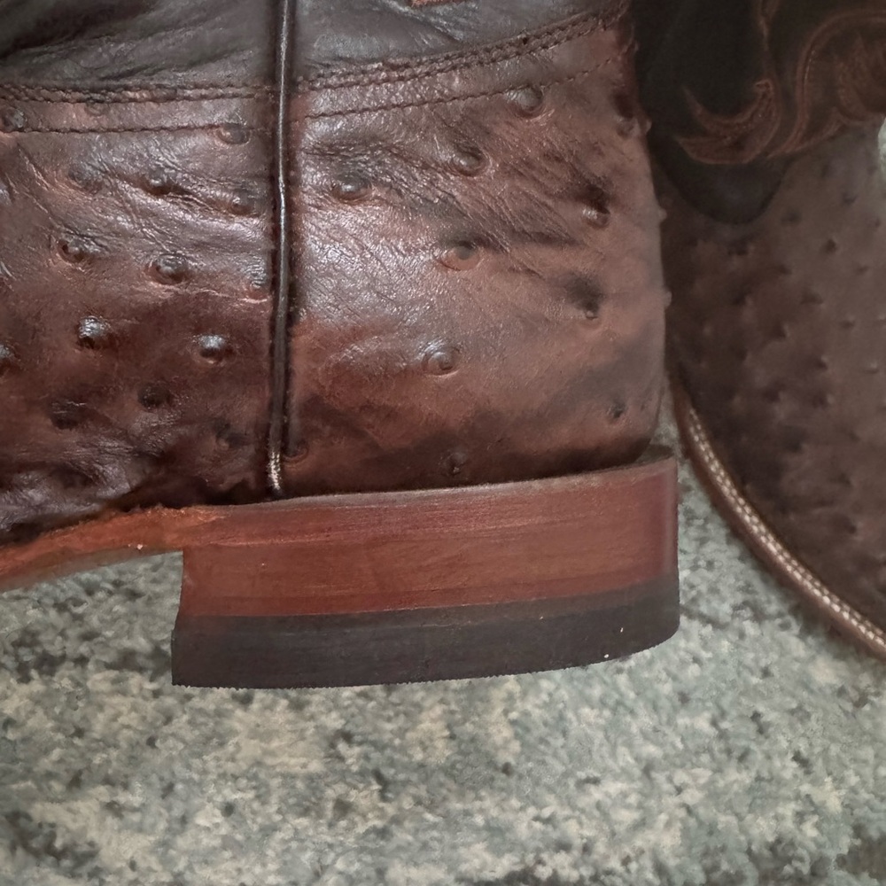 Soto Boots Men's Leather Western Boots Size 11 - Picture 5 of 6